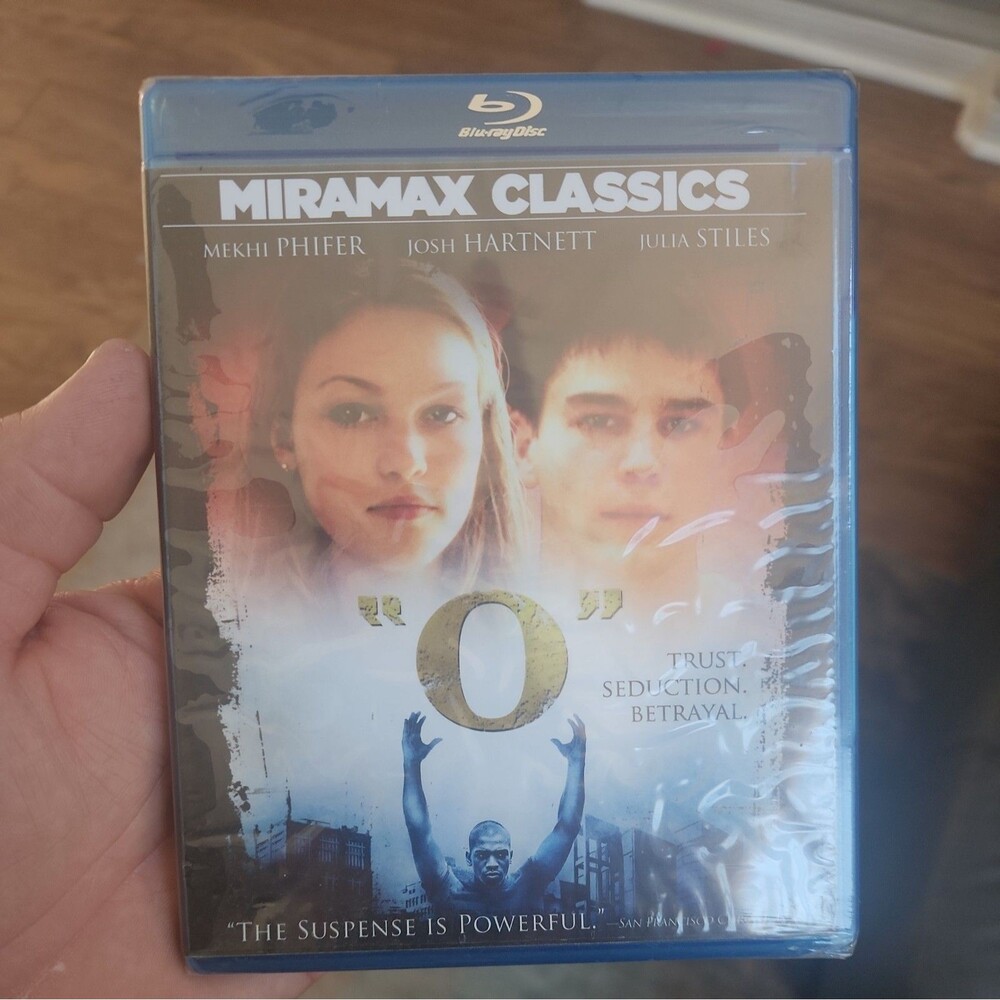 "O" 2001 Blu-ray Josh Hartnett Julia Stiles Mekhi Phifer OOP Sealed